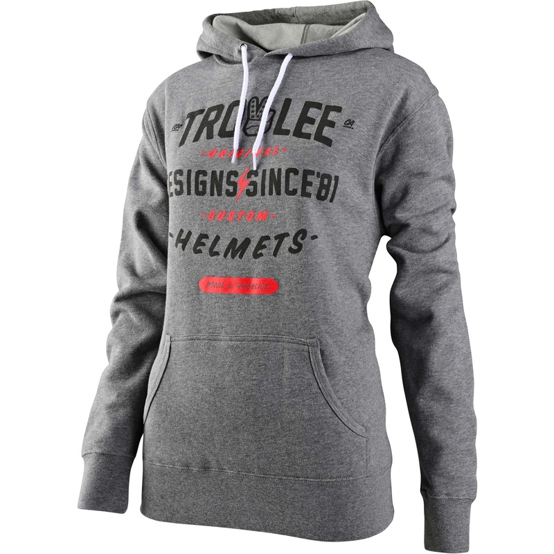 Troy Lee Designs Women's Roll Out Hoodie Deep Heather S