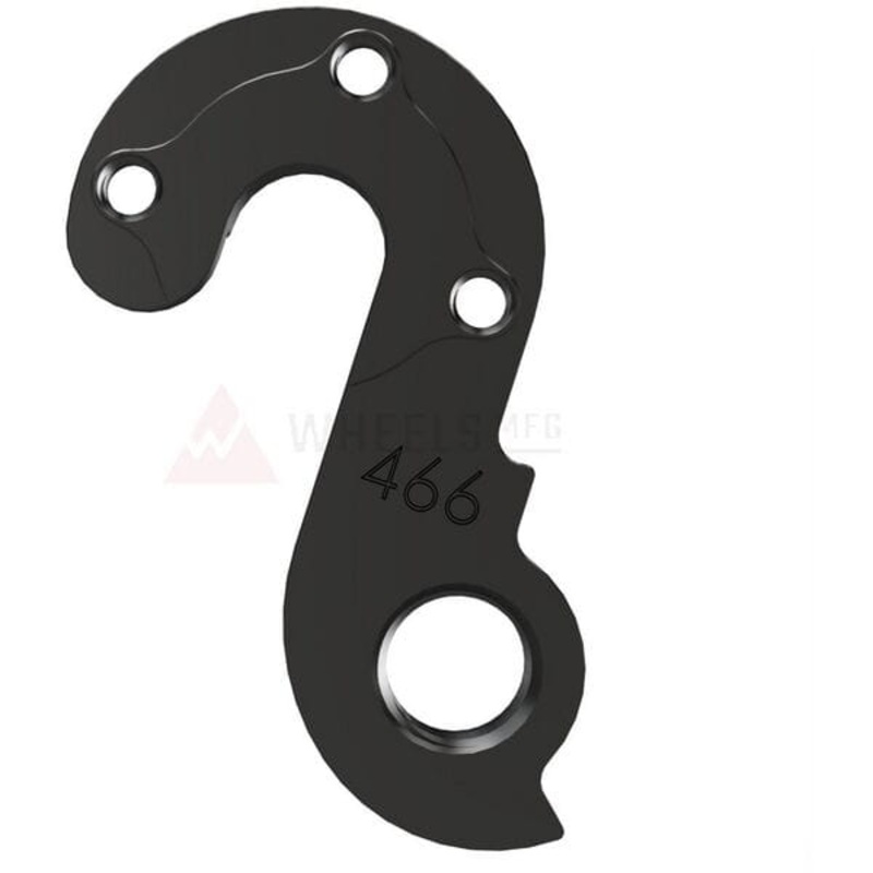 Wheels Manufacturing Replaceable Derailleur Hanger / Dropout 466 Black One Size