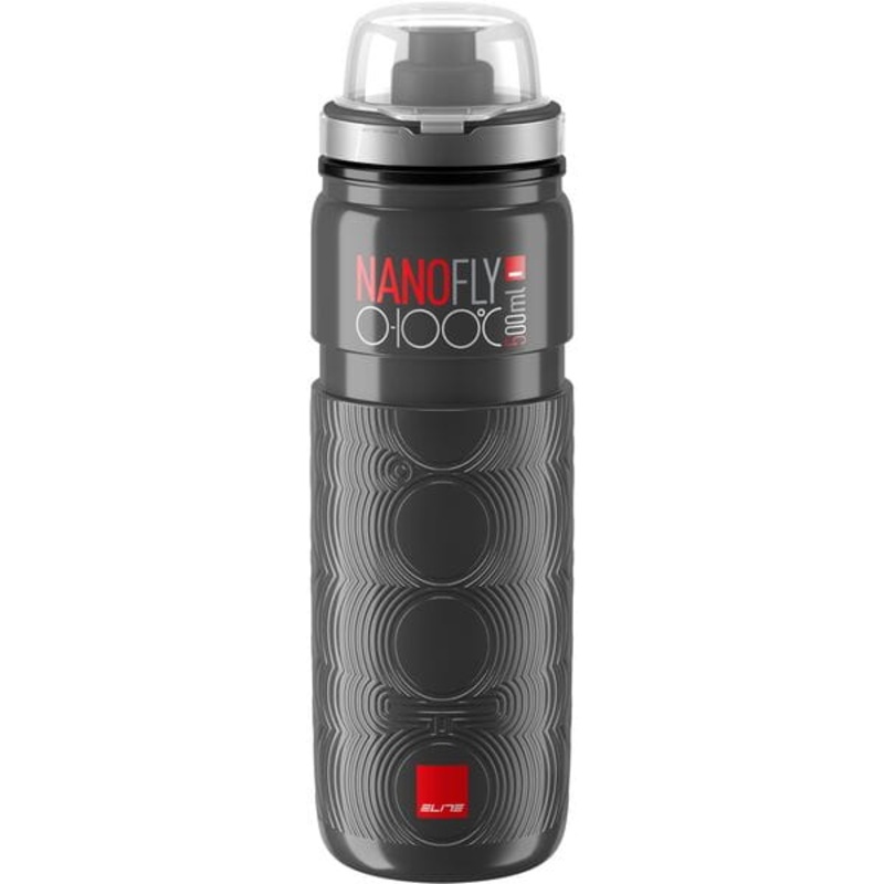 Elite Nano Fly Bottle with MTB Cap Black 500 ml