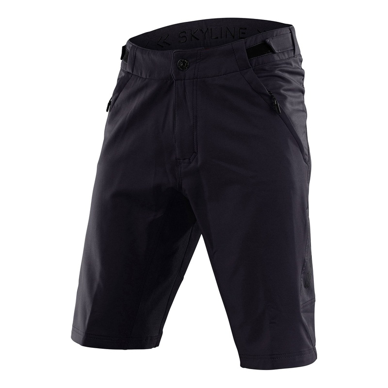Troy Lee Designs Skyline Shorts with Liner 2024 Mono - Black 28