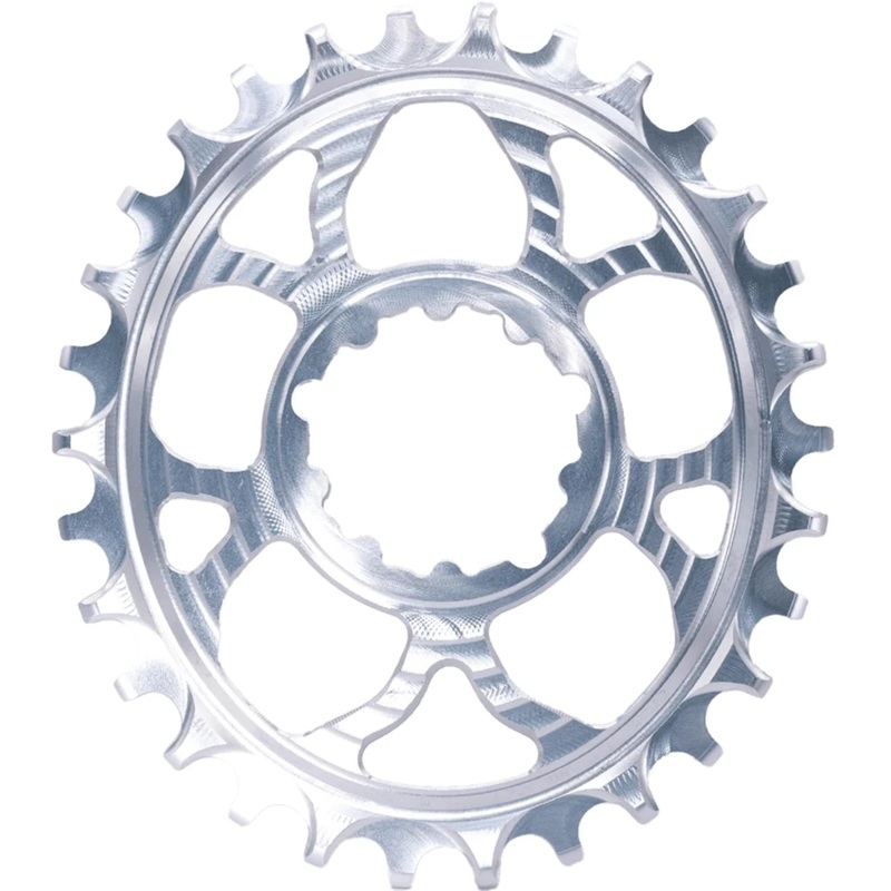 5DEV 3-Bolt Direct Mount Semi-Oval Chainring Black 32T 3-Bolt SRAM