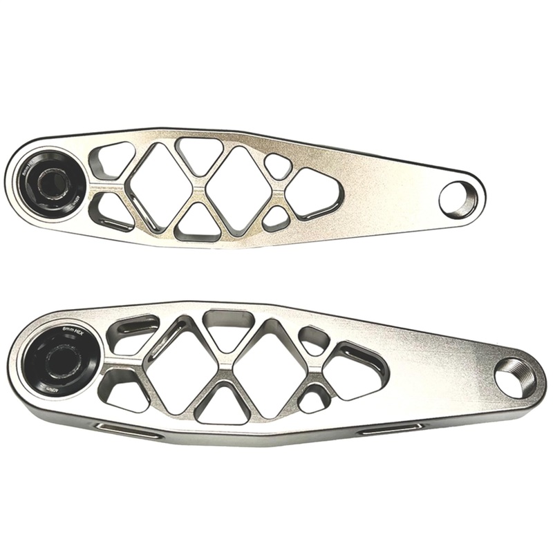 5DEV e-Bike Titanium ISIS Crankset Natural 157.5mm ISIS