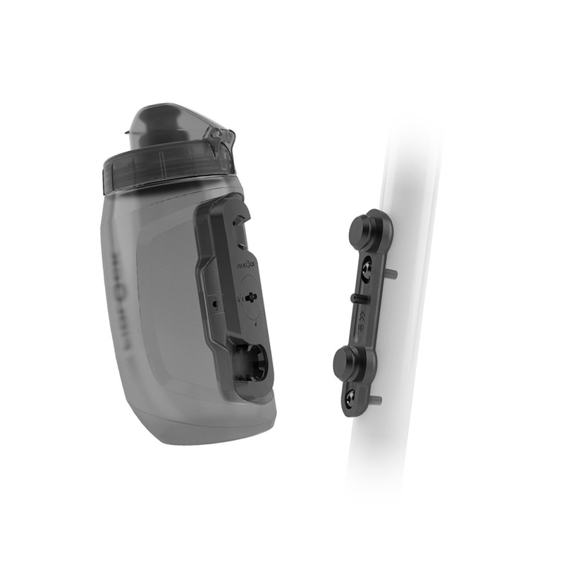 Fidlock Twist Bottle and Base Kit - 450ml Trans Black 450ml