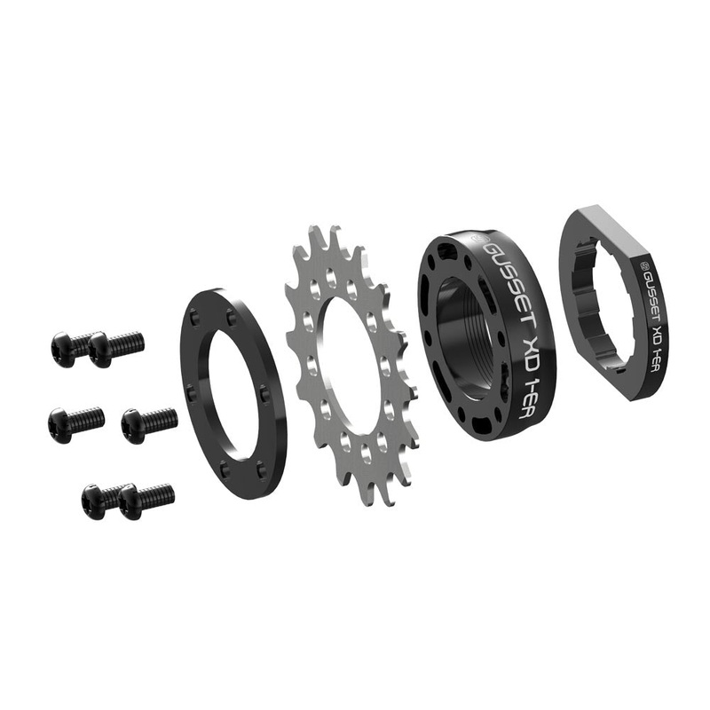 Gusset XD 1-ER Kit Black 16T
