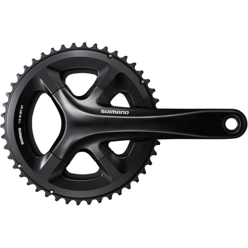 Shimano 105 FC-RS510 Double Chainset - 11-speed Black 46 / 36 teeth 172.5mm
