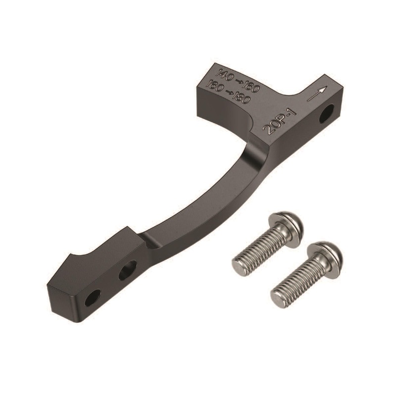 SRAM Disc Brake Post Mount Adaptor Black 140>160mm or 160>180mm
