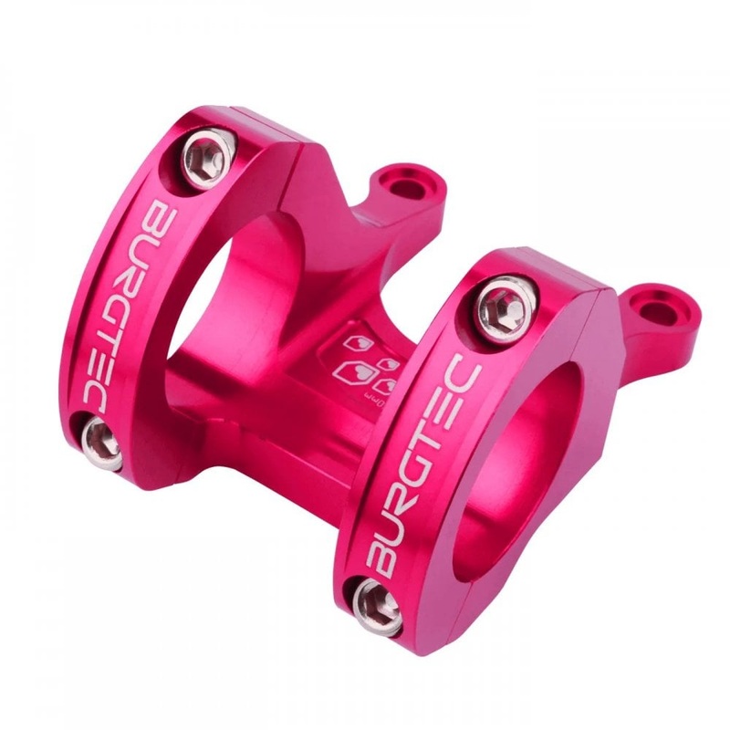 Burgtec Direct Mount MK3 Stem 35mm Clamp Toxic Barbie Pink 45mm 35mm