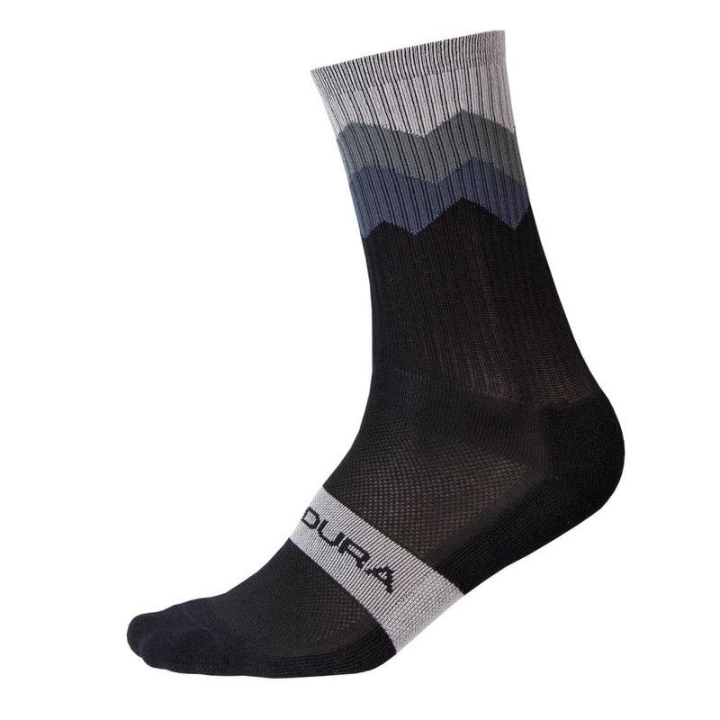 Endura Jagged Sock Black S-M