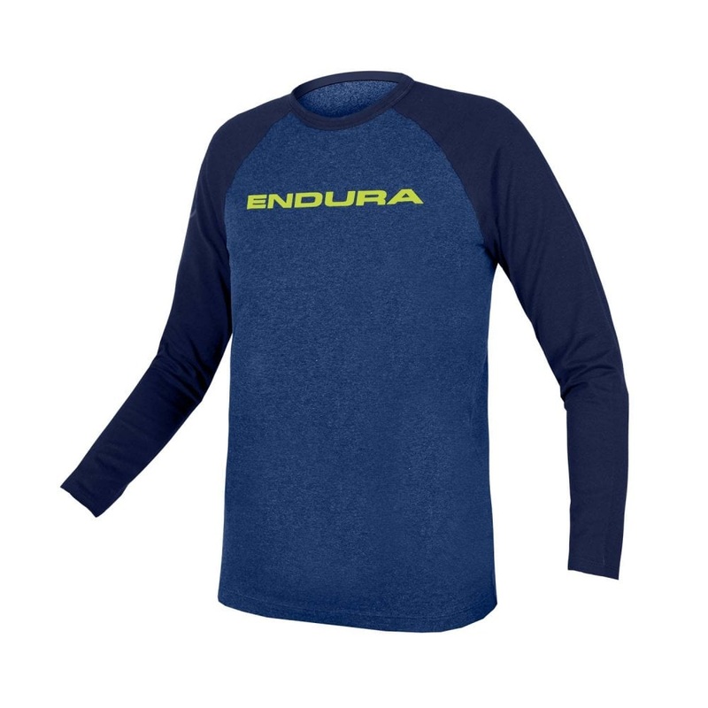 Endura Kids One Clan Raglan L/S Blue 7-8yrs