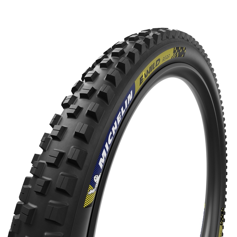 Michelin E-Wild Rear Racing Line Tyre Yellow/Blue 29 x 2.60