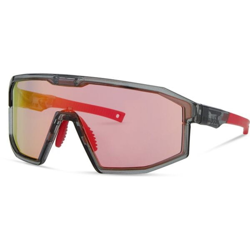 Madison Enigma Glasses Crystal Smoke One Size Pink Rose Mirror
