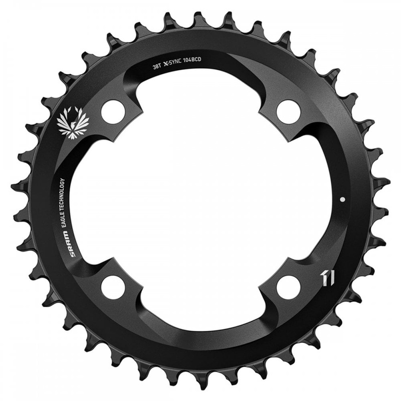 SRAM Chain Ring Eagle X-Sync 2 104BCD Steel 38T Black 38T