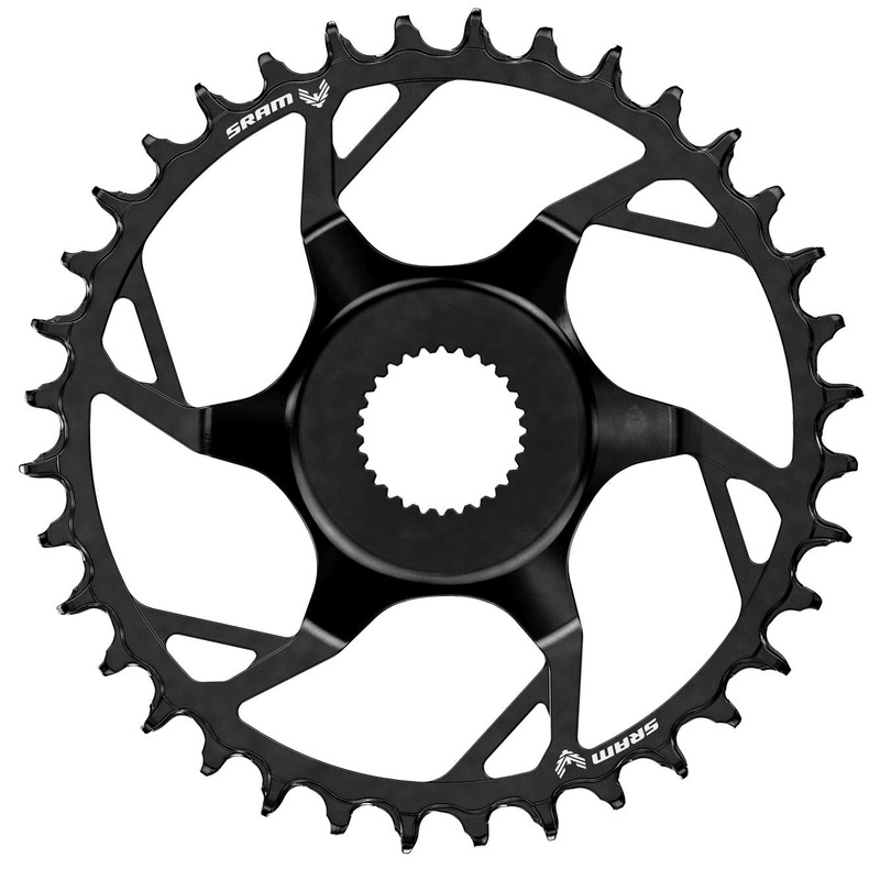 SRAM Eagle T-Type Chainring Bosch Generation 4 Direct Mount Black 36T