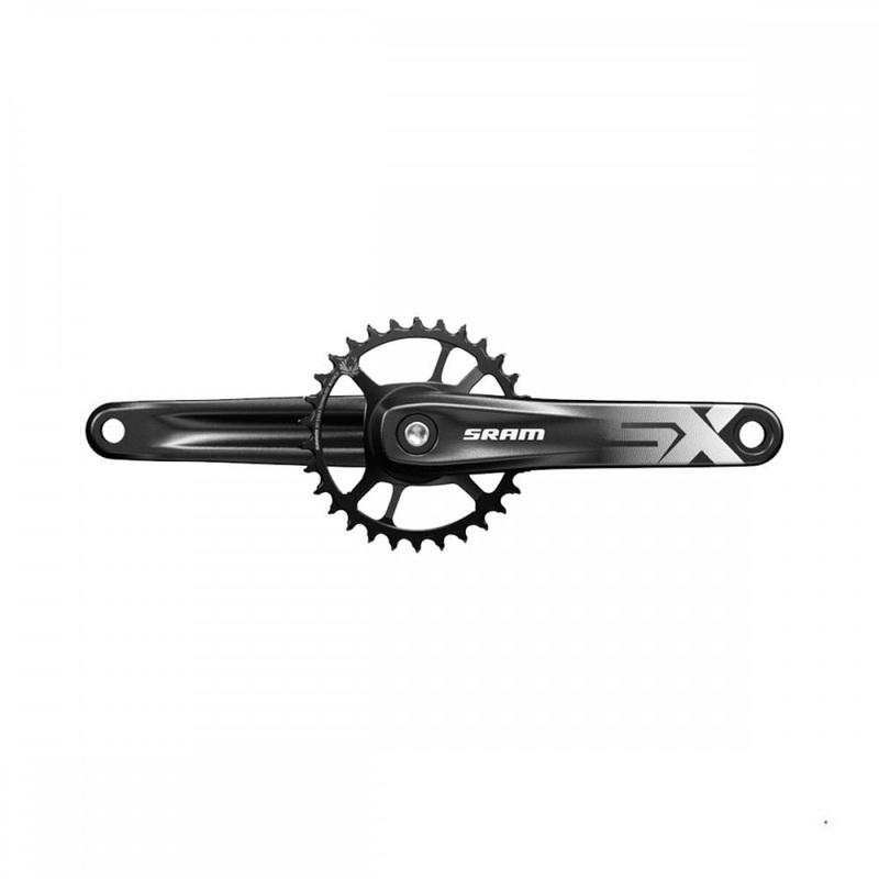 SRAM SX Eagle Powerspline Crankset Black 165mm Boost 148mm