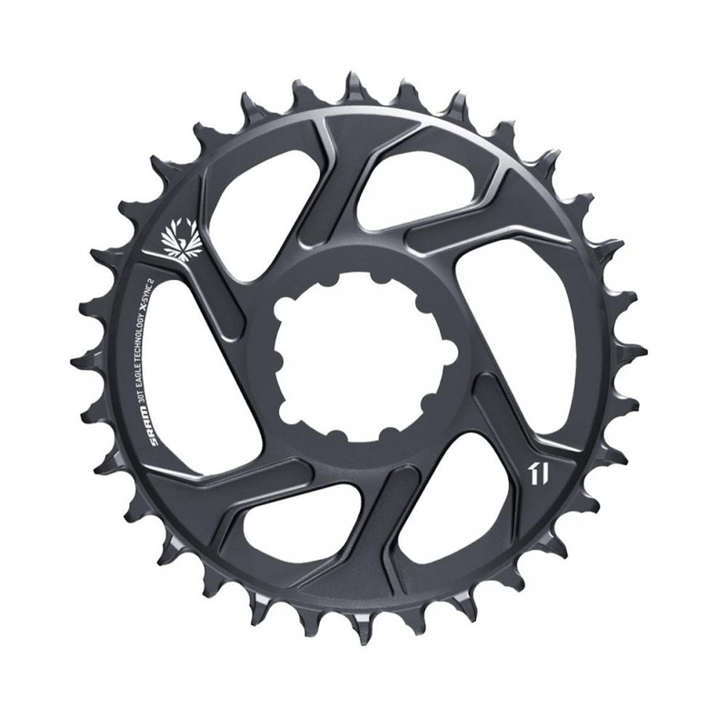 SRAM X-Sync 2 12-Speed Eagle SL Direct Mount Chainring Lunar Grey Lunar Grey 32T 3mm Offset Boost