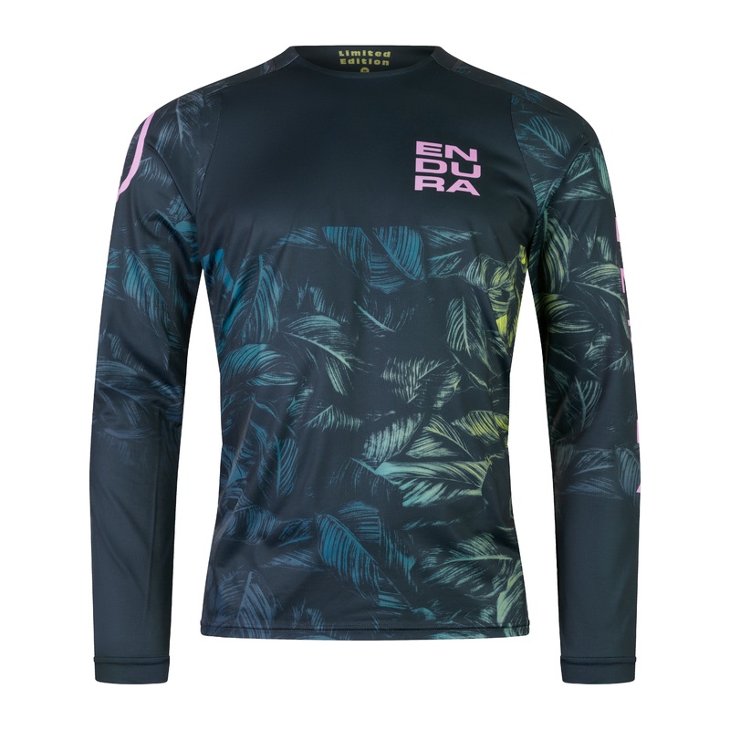 Endura Tropical Longsleeve Print LTD Grey S