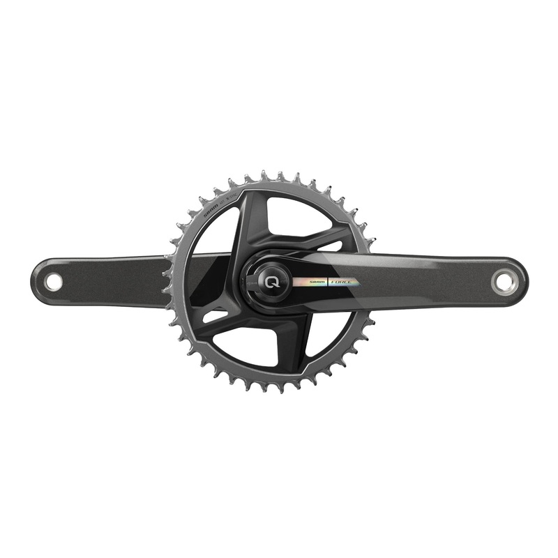 Force AXS D2 Road Power Meter Spindle 1x Crankset DUB Iridescenct 170mm 40T