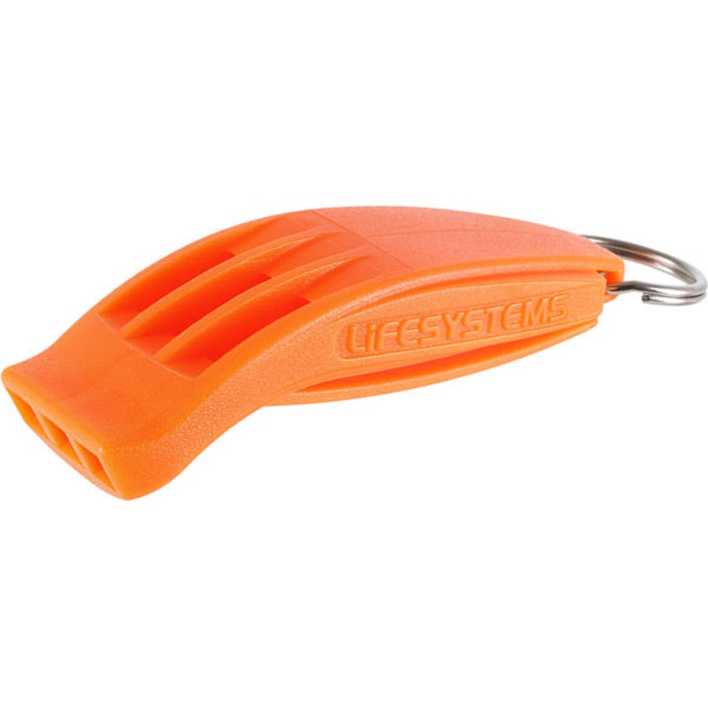 Lifesystems Hurricane Whistle Orange One Size