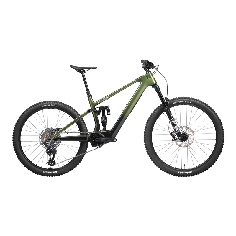 Norco Fluid VLT C2 Electric Bike 2024 Green Size 1