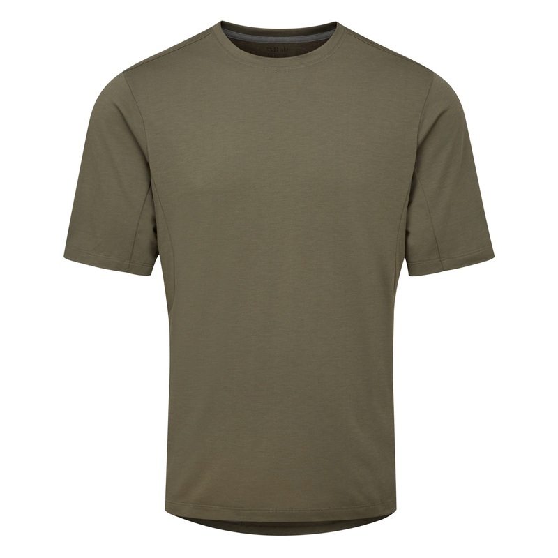 Rab Cinder Crimp Tee Tuscan Red L