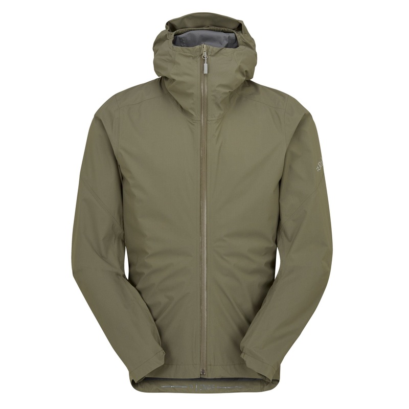 Rab Cinder Downpour Light Jacket Tempest Blue S