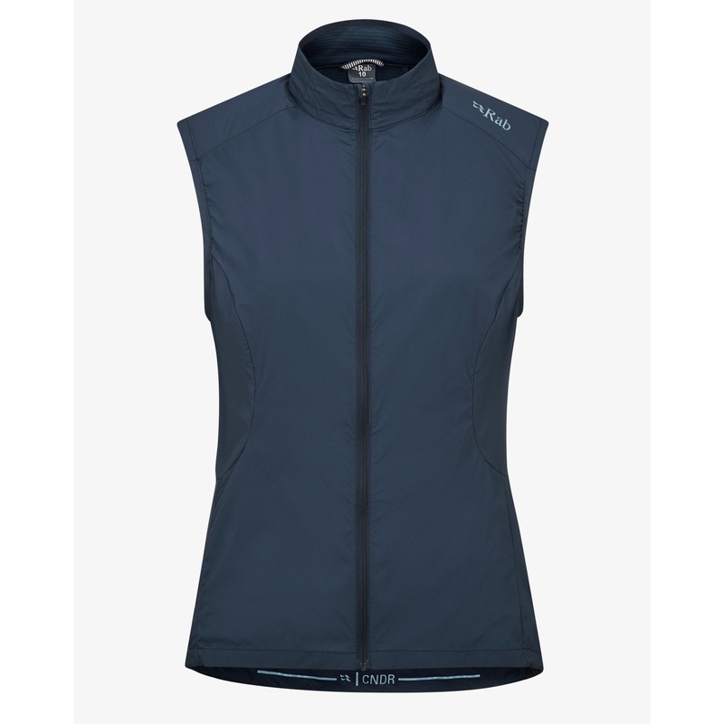 Rab Cinder Windveil Vest Womens Tuscan Red Size 08