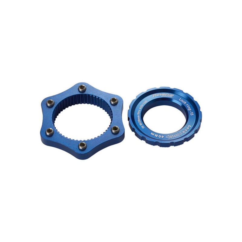 Reverse Centerlock Disc Adapter Black