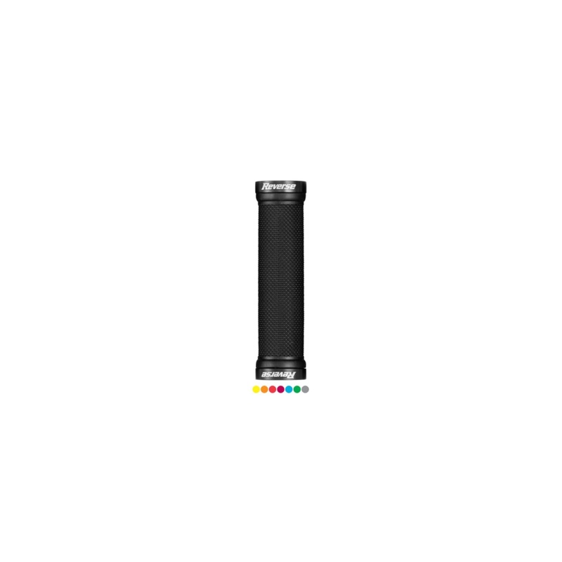 Reverse Classic Lock On Grips Black/Black 28mm Thick