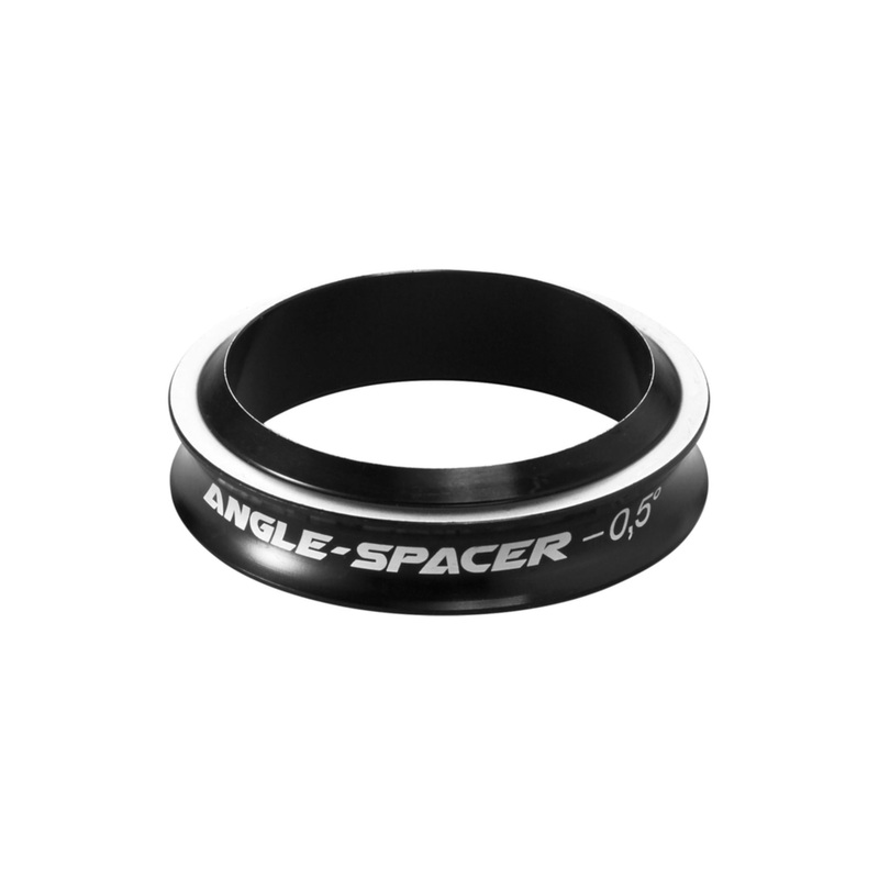 Reverse Components -0.5 Angle Spacer 1 1/8" Black 1 1/8
