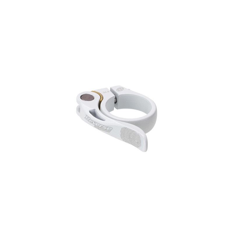 Reverse Long Life Seat Clamp Black 31.8mm