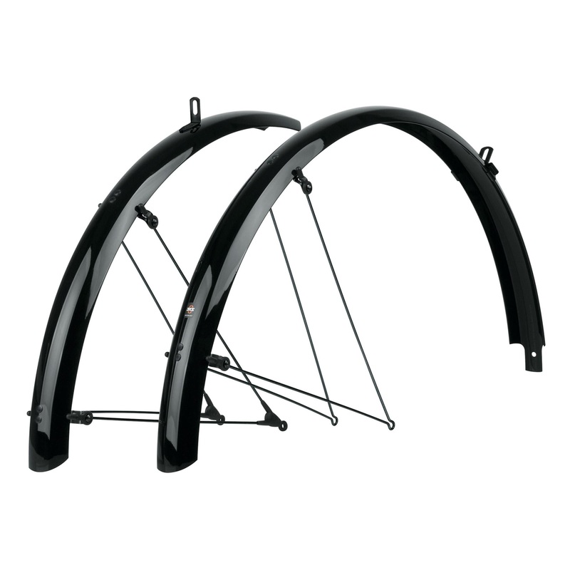 SKS Bluemels 28" Bicycle Mudguard Set Black 35mm
