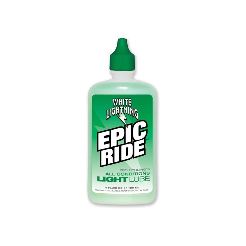 White Lightning Epic Ride Chain Lube 120ml Single
