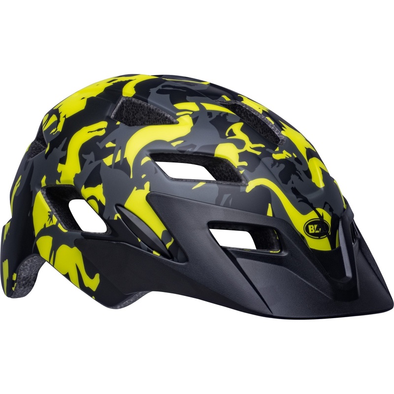 Bell Sidetrack Child Helmet Wavy Checks Matt Retina Sear Unisize 47-54cm