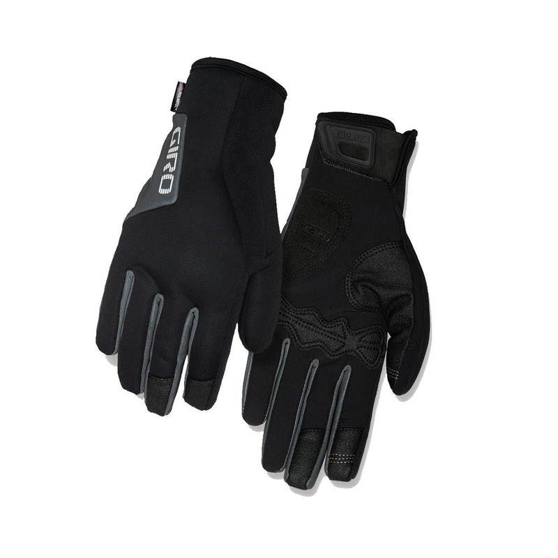 Giro Women's Candela 2.0 Water Resistant Insulated Windbloc Cycling Gloves Black L