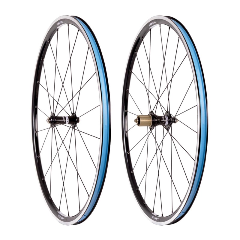 Halo White Line 700c Wheel Black/CNC Front 20H