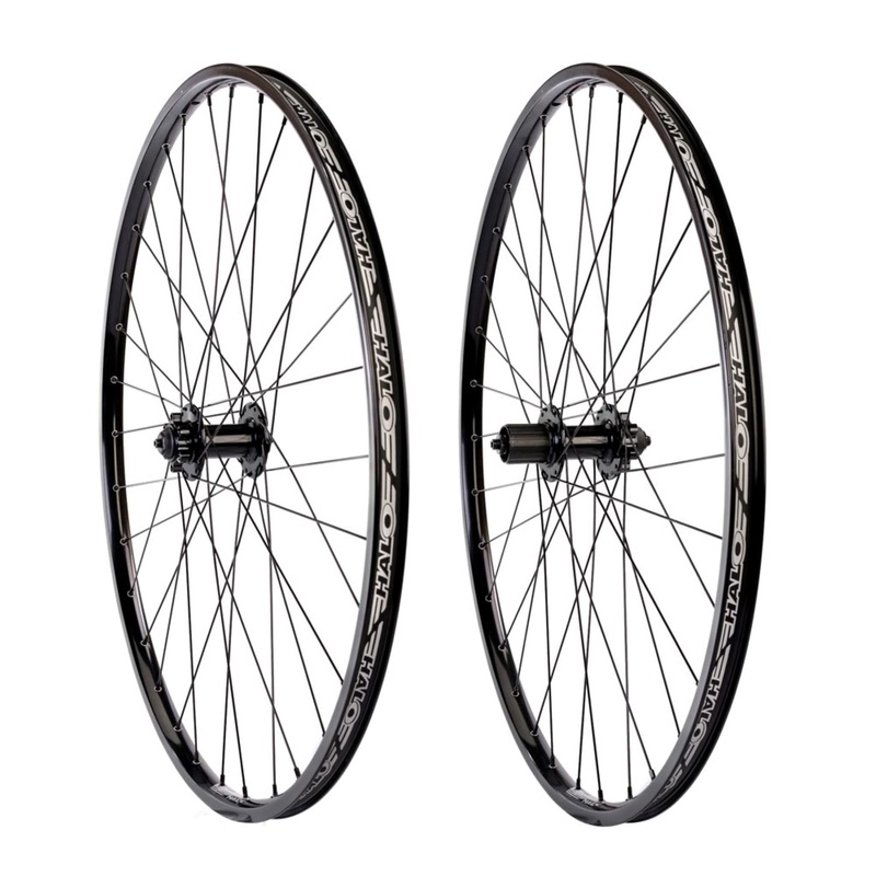 Halo White Line Urban Uni 700c Wheel Black 700c Front
