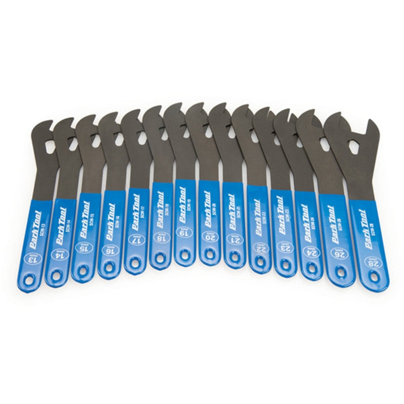 Park Tool SCW-SET. Shop Cone Wrench Set Blue / Grey Set