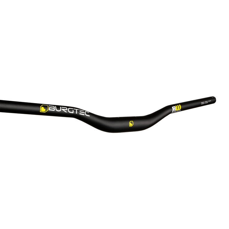 Burgtec Ride Wide E-Bike Alloy Handlebar Black 35mm 35mm