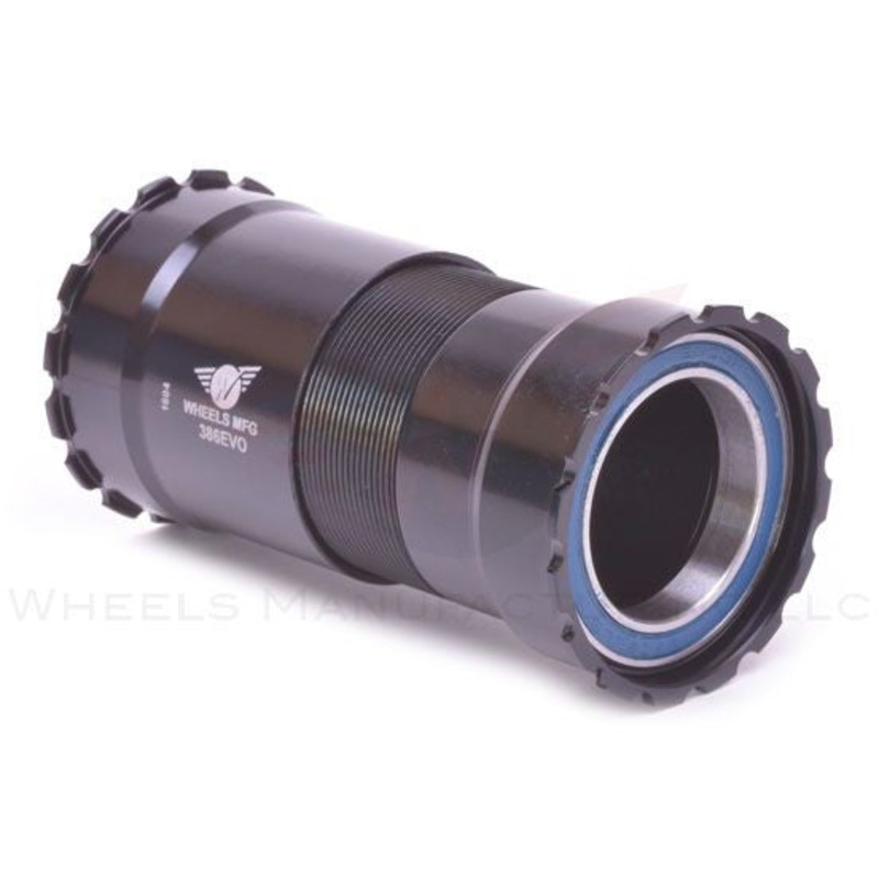 Wheels Manufacturing 386EVO Threaded Bottom Bracket - ABEC-3, 30mm 386 Evo Threaded