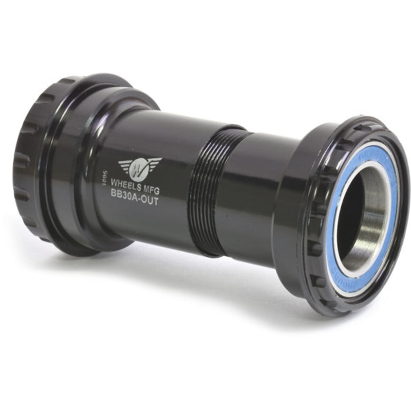 Wheels Manufacturing BB30A Outboard ABEC-3 Bottom Bracket Bearings Black 22/24mm