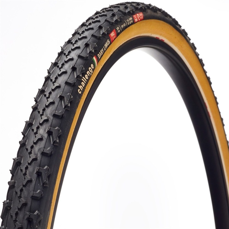Challenge Baby Limus Pro Handmade Clincher Tyre Tan 700x33