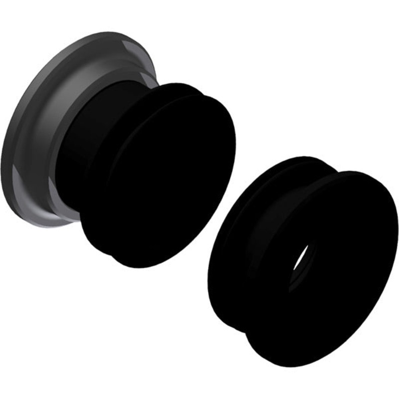 DT Swiss Front Torque Caps for BOOST, to fit EXP 240 and 180 hubs Black One Size