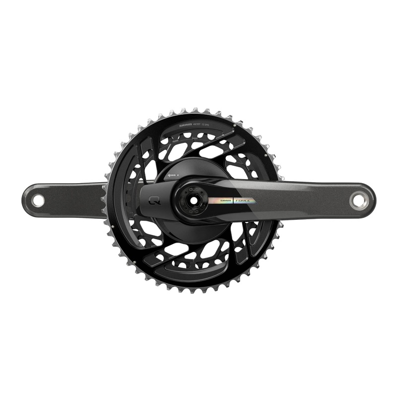 Force AXS D2 Road Power Meter Spider 2x Crankset DUB Iridescenct 165mm 48/35T