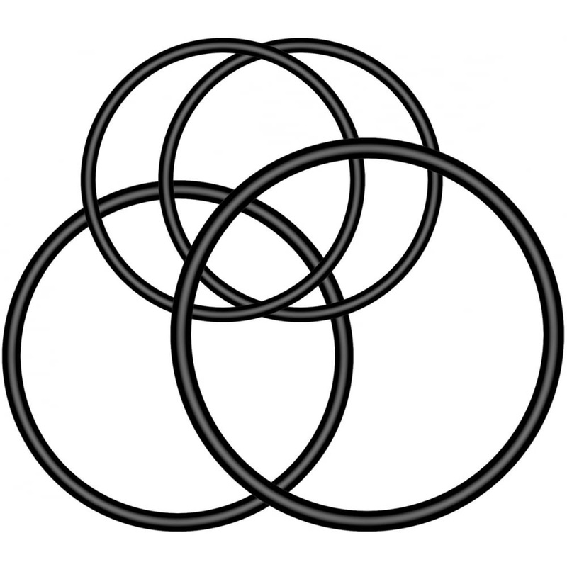 Garmin Varia Tail Light Multi Location Quarter Turn Mount - Pack Of O-rings