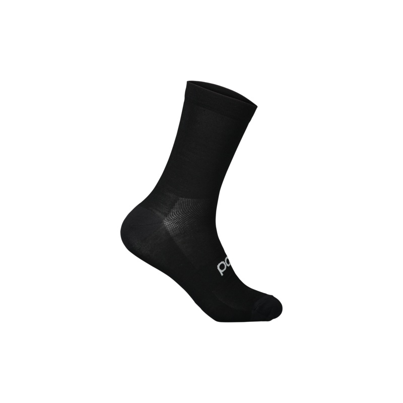 POC Zephyr Merino Sock Mid Uranium Black Small/37-39