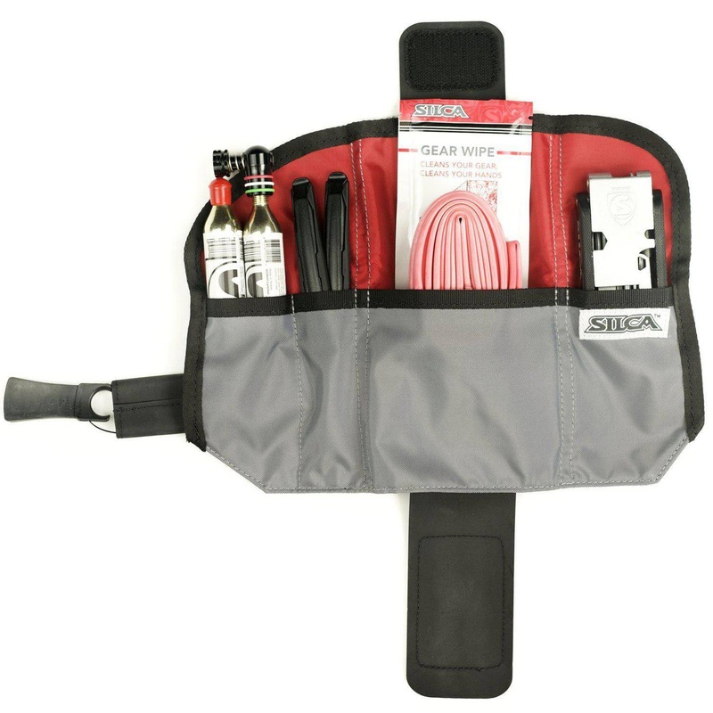 Silca Seat Roll Asymmetrico Black Reflective
