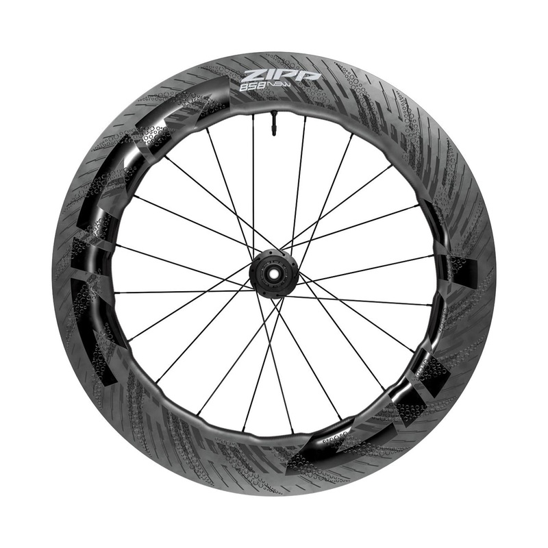 Zipp 858 NSW Carbon Disc Brake Front Wheel Black 12 x 100mm