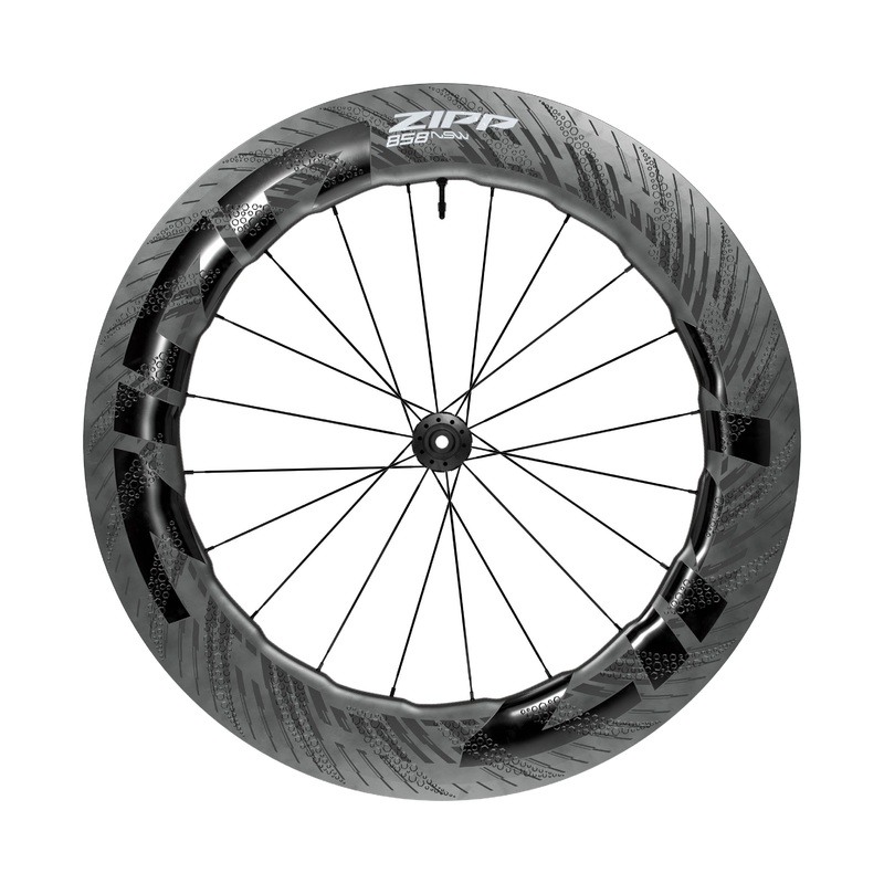 Zipp 858 NSW Carbon Disc Brake Rear Wheel Black 12 x 142mm HG