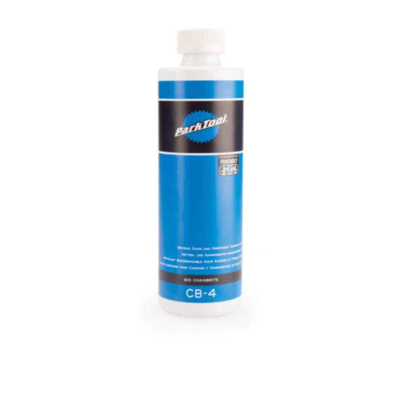 Park Tool CB-4 - Bio Chainbrite 4 Cleaner: 16 mmoz / 474 ml (Box Of 10) 16 oz / 475 ml Single