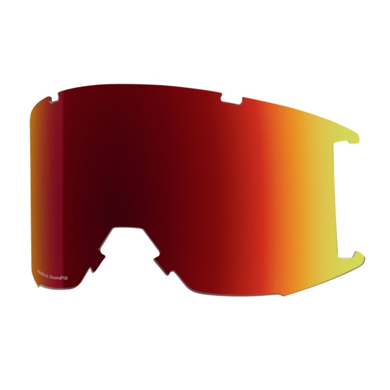 Smith Squad XL Goggles Replacement Lens Chromapop Storm Yellow Flash